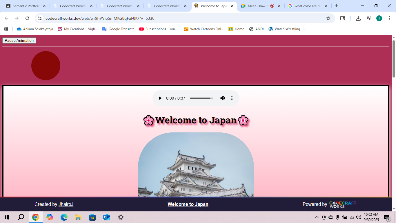 CSS Experimentation Project
